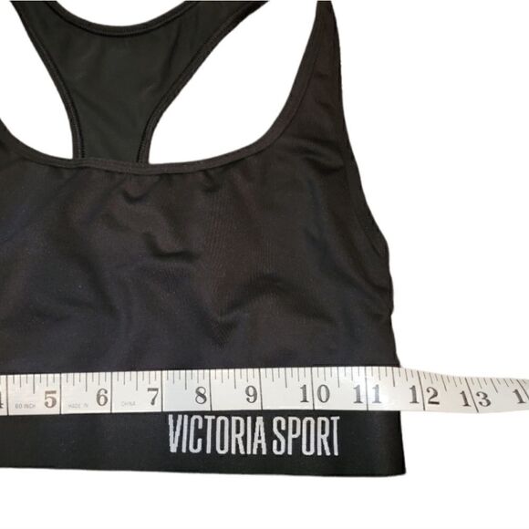 Victoria's Secret Sport The Player Black Side Cut Out Racerback Sports Bra S - Picture 6 of 9